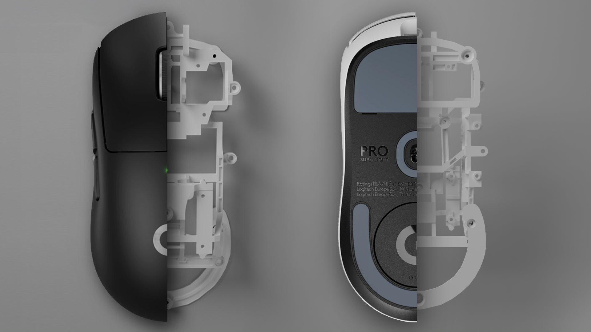 Extreme Weight Reduction Kit to 44g - Logitech G Pro X2